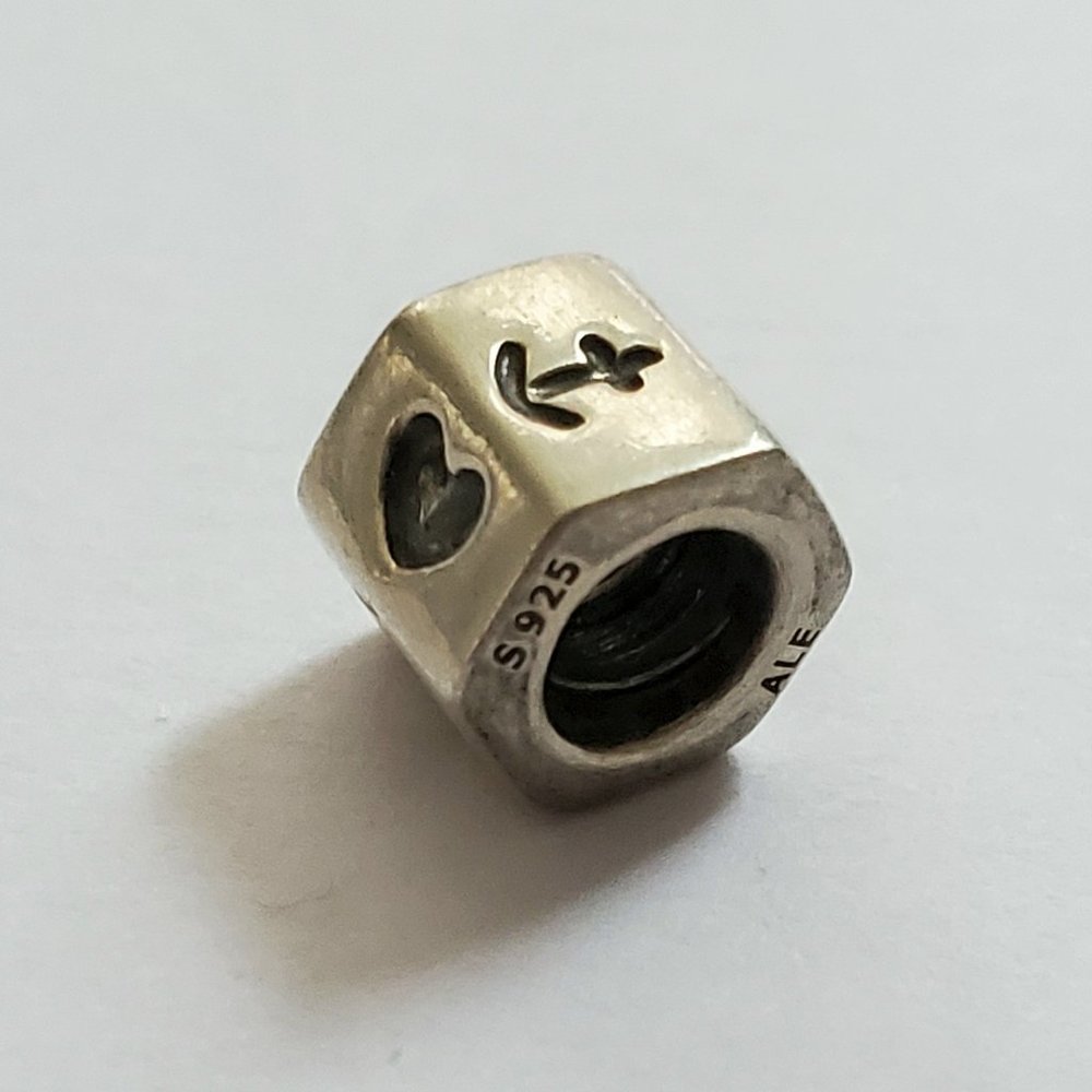 Pandora Faith Hope Love / Heart Anchor Cross Charm